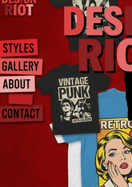 Custom t-shirt creation